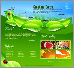 Web design sample 2